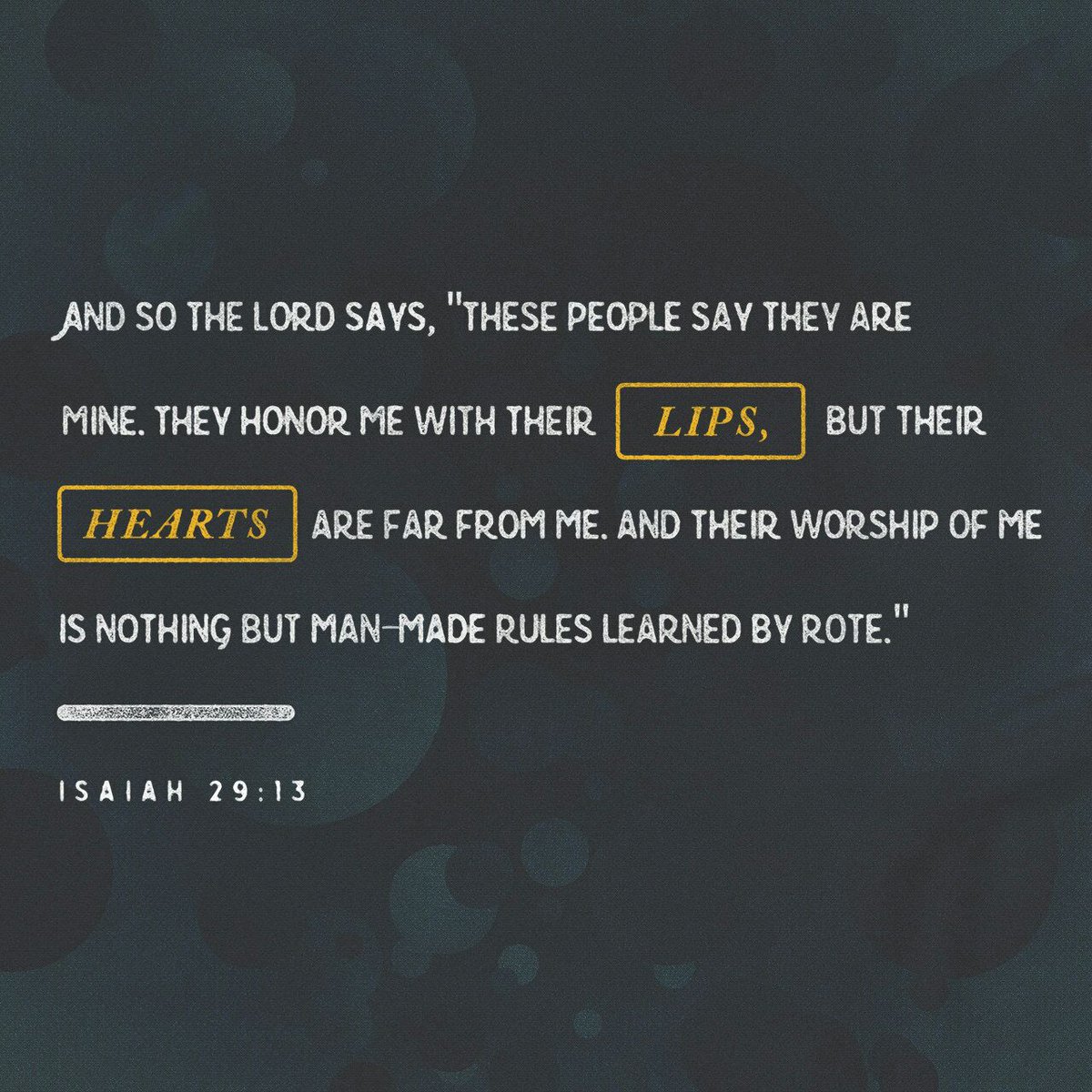 hcwindhamjr's tweet photo. Therefore the Lord said: “Inasmuch as these people draw near with their mouths And honor Me with their …
https://t.co/SyazOdNN0W https://t.co/R75BFMRSwN