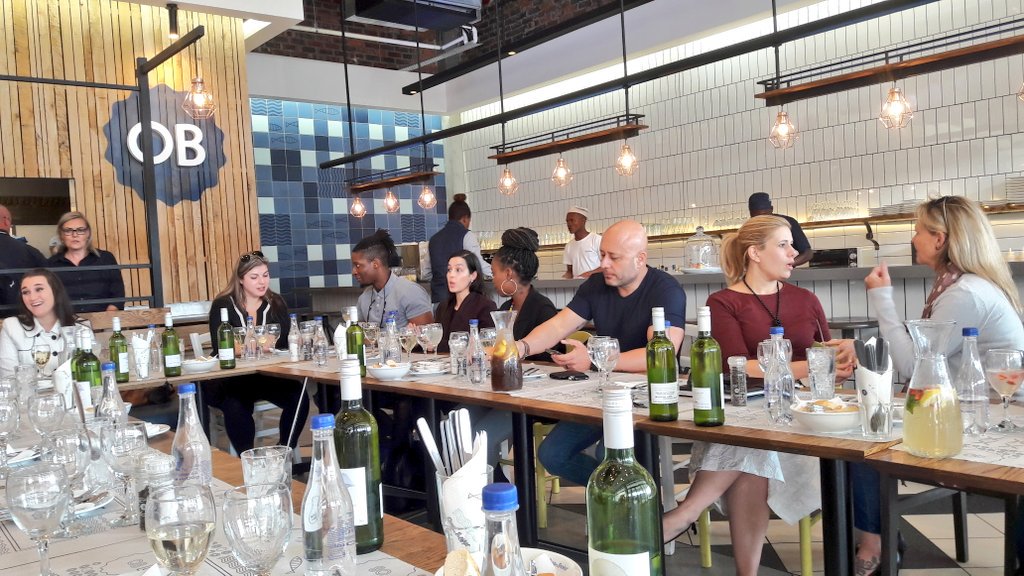 Excited to try the #newmenu <a href="/TheOceanBasket/">Ocean Basket</a> in Dainfern. Let the feast begin!