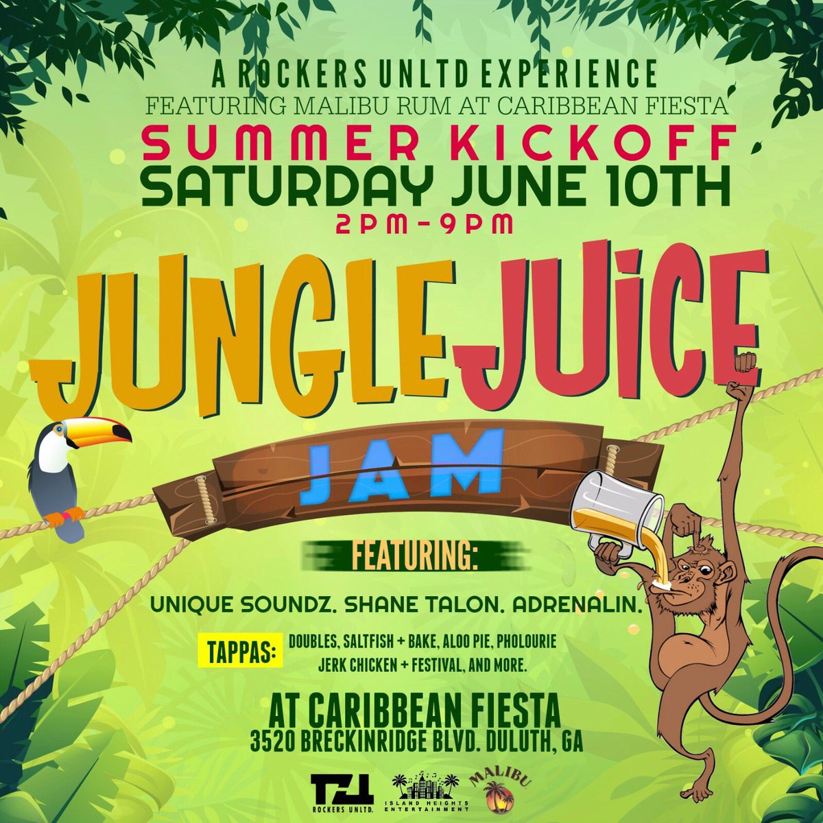 DjTrippleAUSPD's tweet photo. Unique Soundz weekend line up:
1๏ธโฃFriday- #SocaOnDaDrive
2๏ธโฃSaturday - #JungleJuiceJam
3๏ธโฃSaturday- #SocaChutneyGlow https://t.co/Ttt6cHM3VV