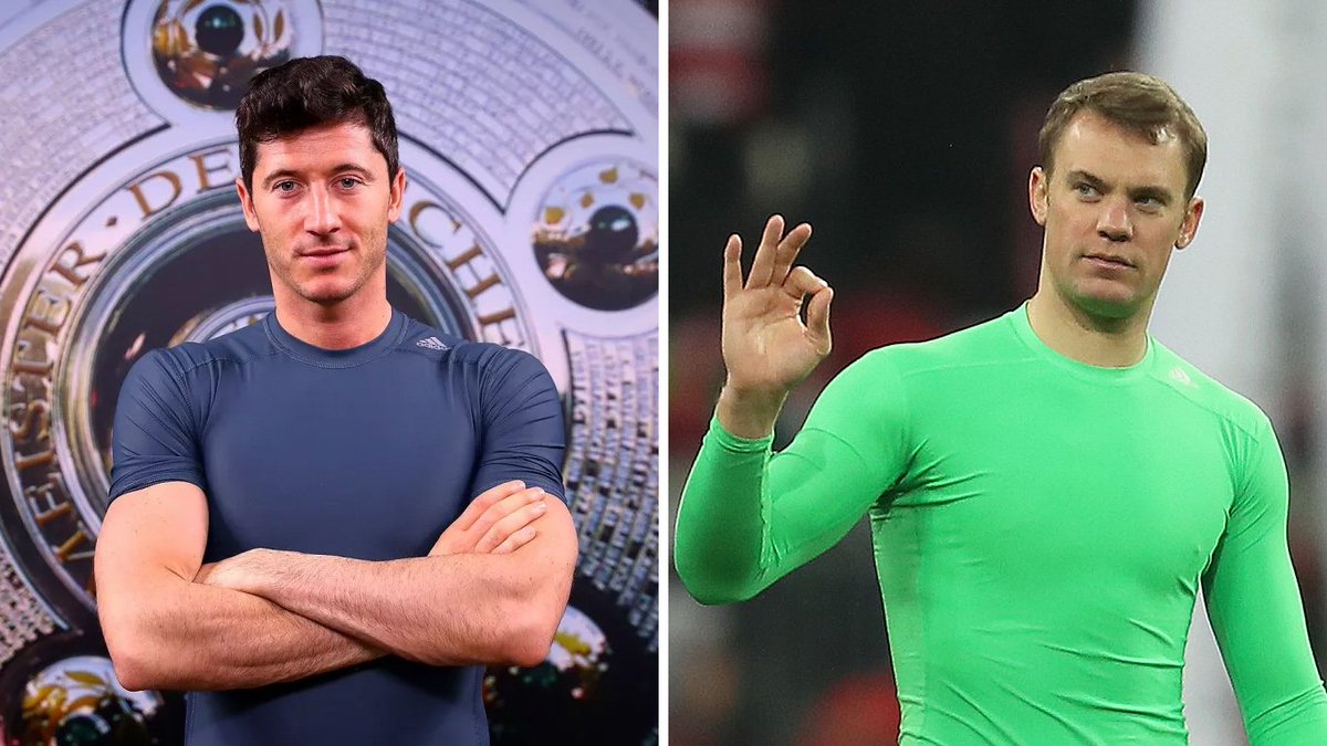 Bester Feldspieler: <a href="/lewy_official/">Robert Lewandowski</a> 👏
Bester Torhüter: <a href="/Manuel_Neuer/">Manuel Neuer</a> 👏
➡️ fcb.de/Lewandowskiund… #Lewandowski #Neuer #FCBayern #MiaSanMia