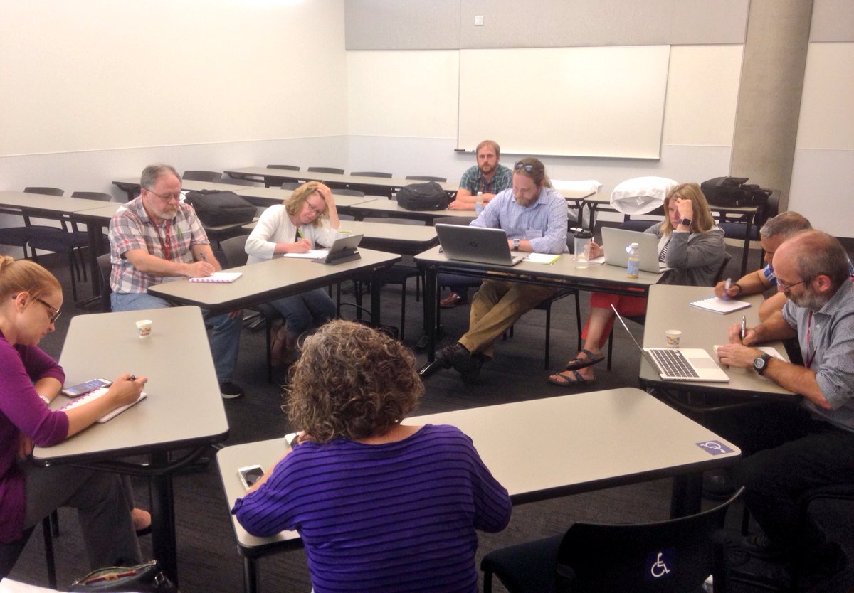 GermJuggler's tweet image. More brainstorming going on at #NSSI2017 Looking forward to what everyone comes up with for #ScientificTeaching #ActiveLearning