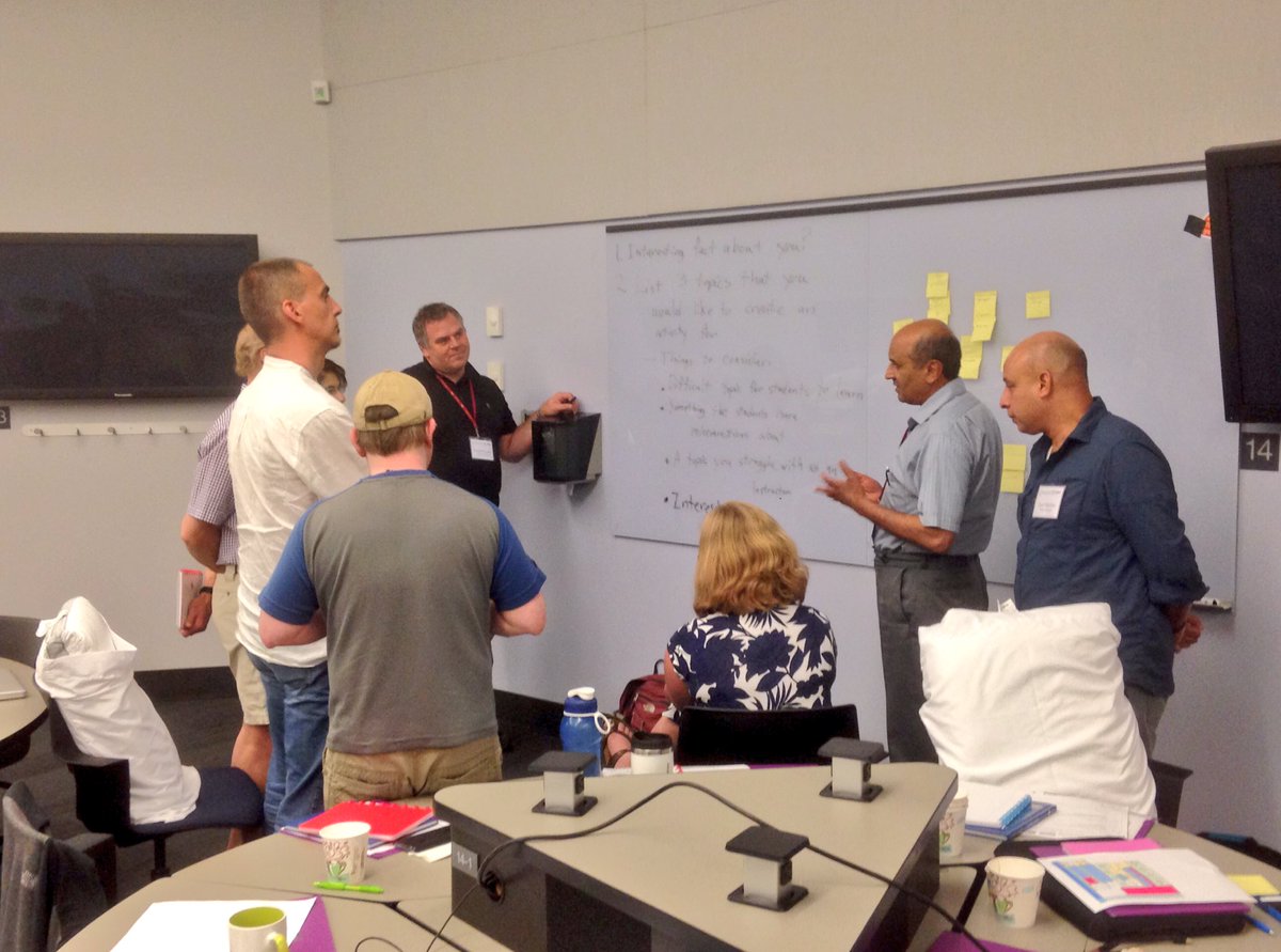 GermJuggler's tweet image. Lots of great brainstorming going on at #NSSI2017 #ScientificTeaching #ActiveLearning