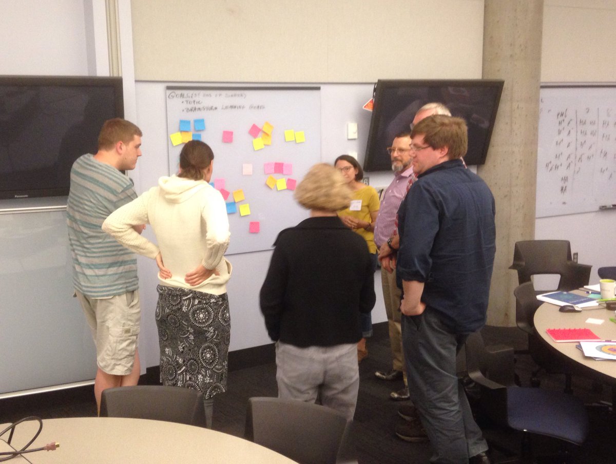 GermJuggler's tweet image. Lots of great brainstorming going on at #NSSI2017 #ScientificTeaching #ActiveLearning