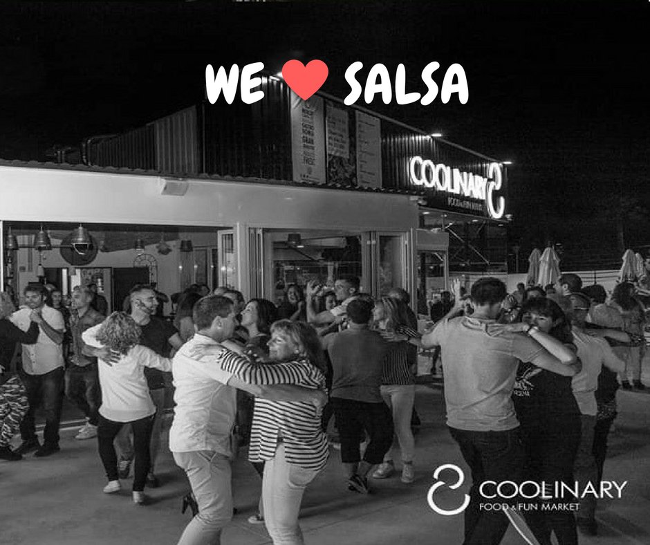 ¿Tu cuerpo pide #salsa? Ven a bailar esta noche en #CoolinaryMarket. ¡Te esperamos a partir de las 22h! #IFeelCoolinary #PracticaCoolinary