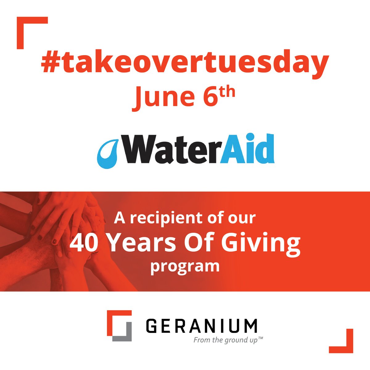 geraniumhomes's tweet photo. Our Instagram has been taken over! Learn more about @WaterAidCanada #takeovertuesday #40YearsofGiving Check it out https://t.co/sOT04LEGt5 https://t.co/moFSQUqxza