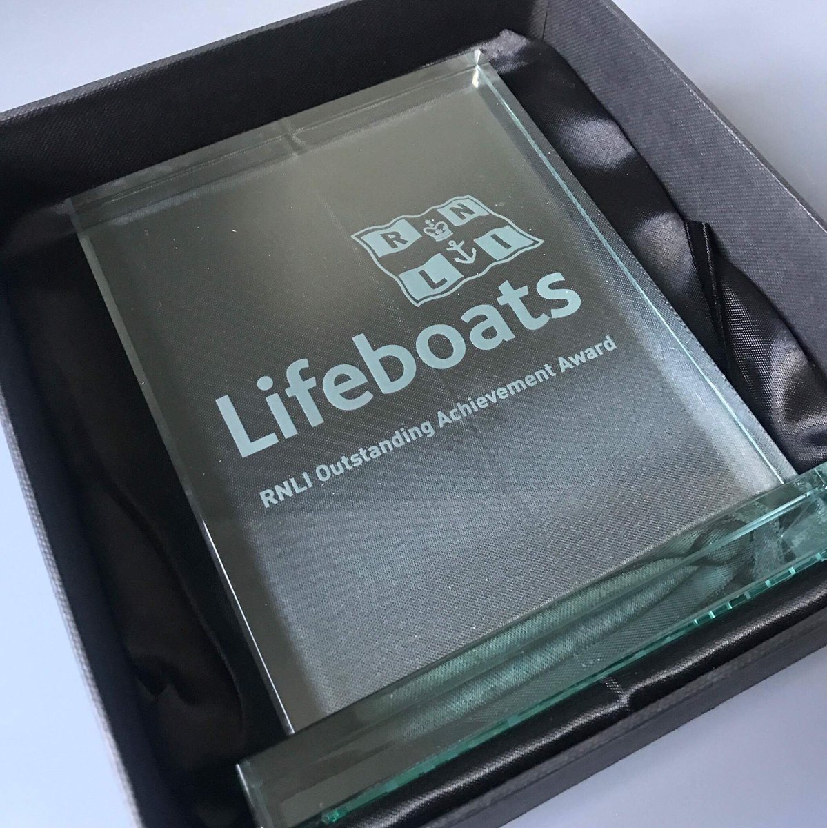 JKTChallenge's tweet photo. We are massively humbled to have received an @RNLI Outstanding Achievement Award for our #ShoreStomp World Record Fundraiser last week. https://t.co/gihZr91uQV