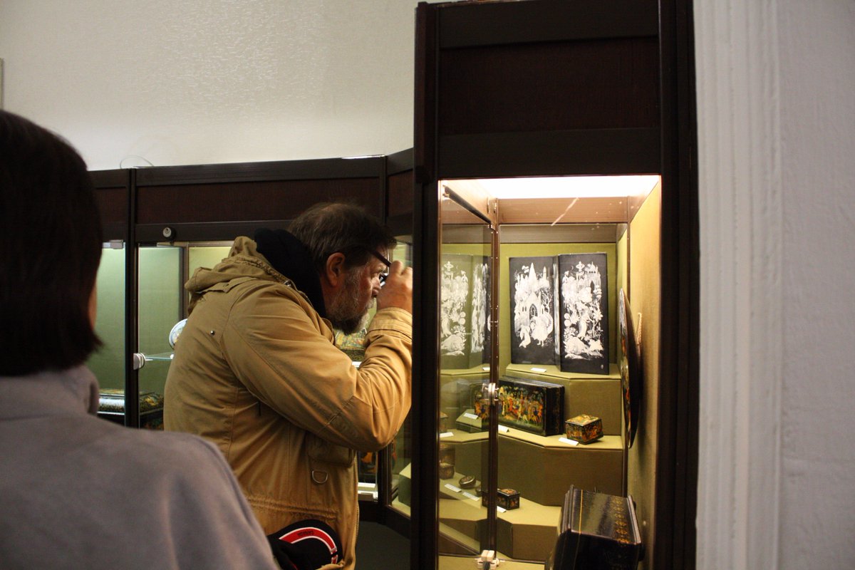 Легендарная группа "Аквариум" с кратким визитом в нашем музее.