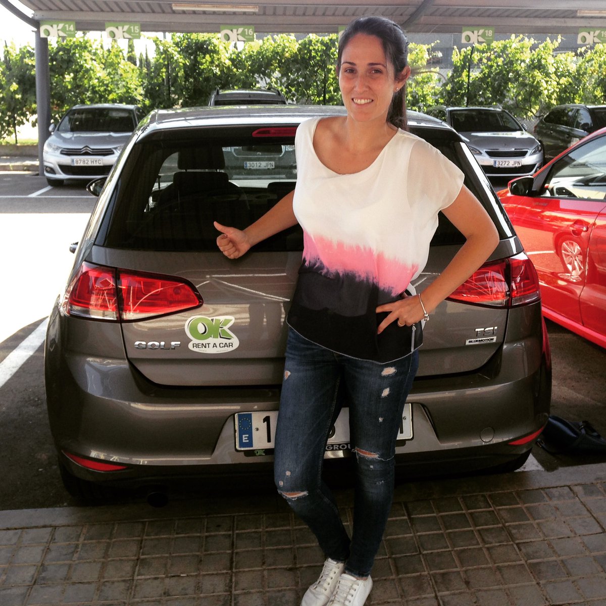 Rumbo a Madrid con <a href="/OK_RentaCar/">OK Rent a Car</a> !!🚘👌🏻 Un servicio y trato impecables!🔝👏🏻 Muchas gracias!😍🙌🏻 #OKontheroad