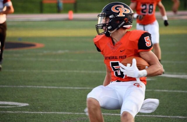CPRamblers's tweet photo. Congratulations to Prep WR @A_Malesiewski who has been offered a scholarship by new head coach Wayne Bradford @BoroAthletics #fightingscots https://t.co/bR2cjGdHgp