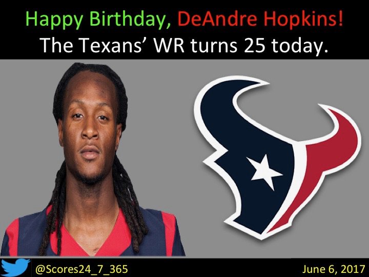  happy birthday DeAndre Hopkins! 