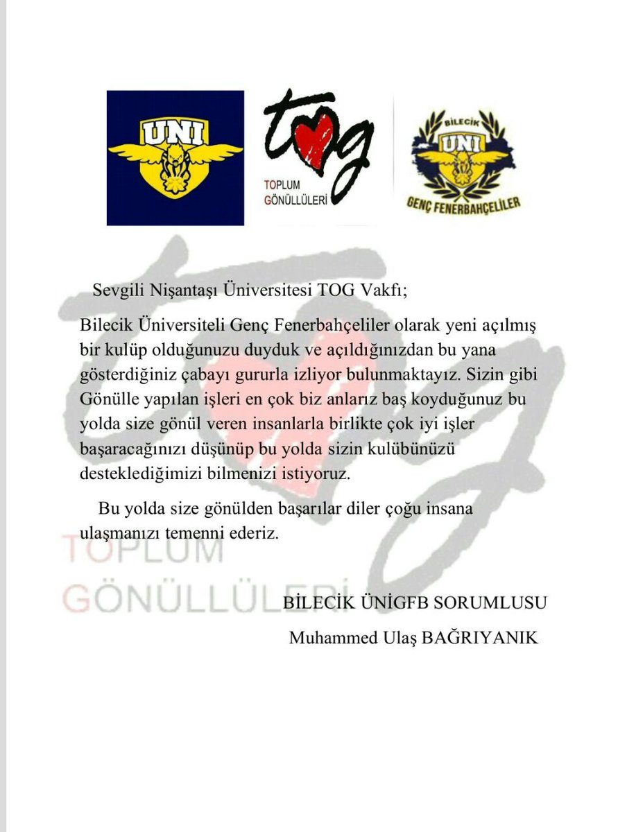 Bilecik ÜNİGFB'ye destekleri için çok teşekkür ederiz ❤🎈🙏