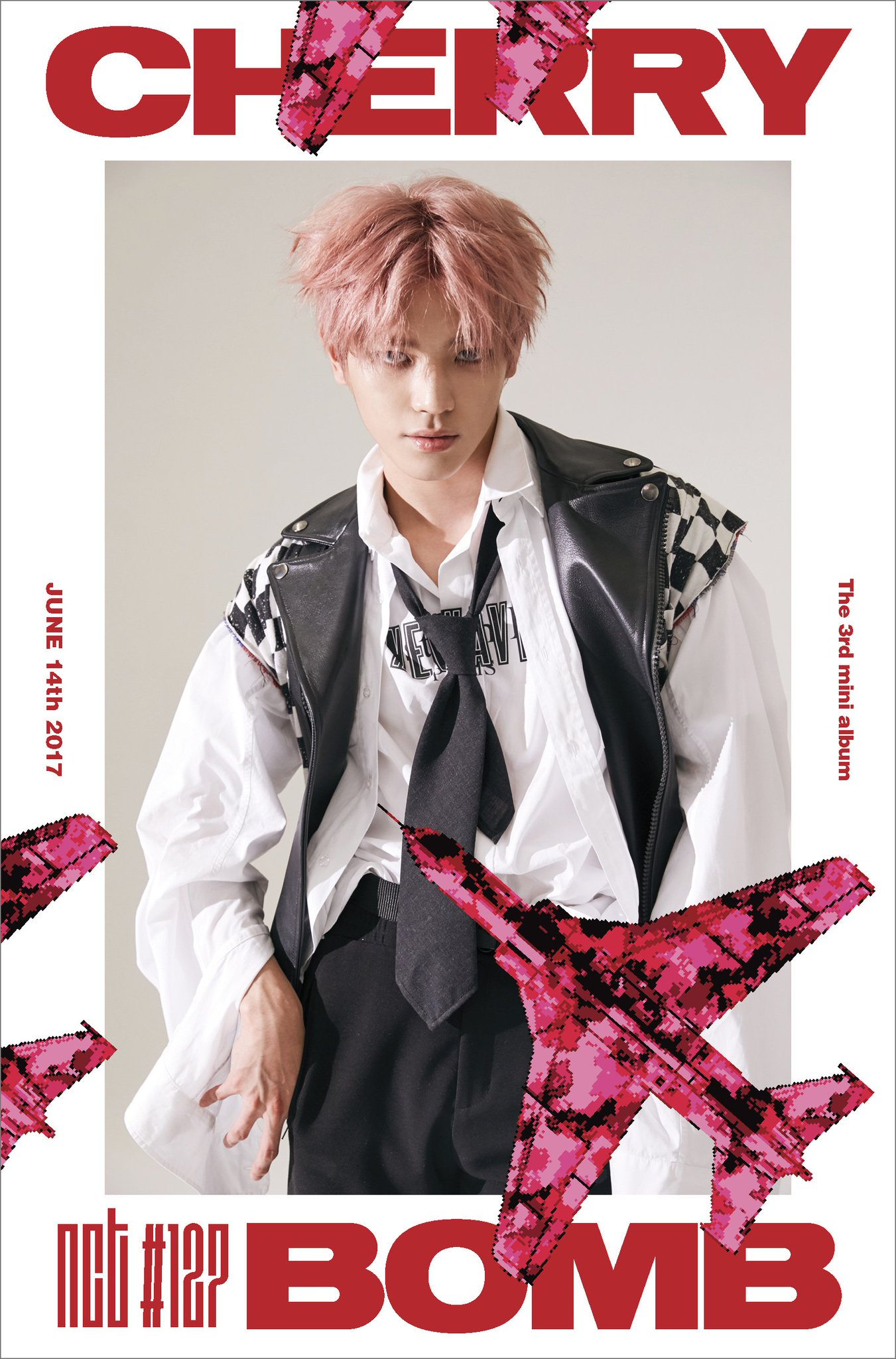 NCT 127 CHERRY BOMB Official PHOTOCARD 3rd Album Full Set