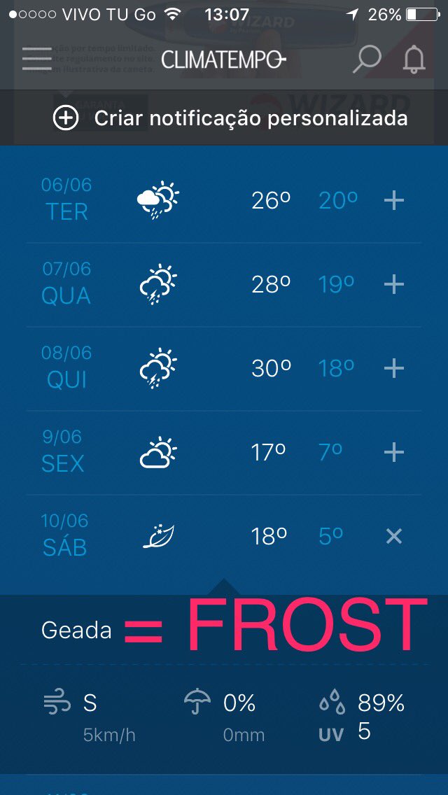StaLuziaEsteio's tweet image. Saturday forecast for FROST.
All Brazilian Center-South will freeze and latest safrinha #corn crop under high risk.
#agro
Brazil🇧🇷
