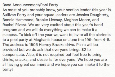 DB Clarinets '18-‘19 tweet media