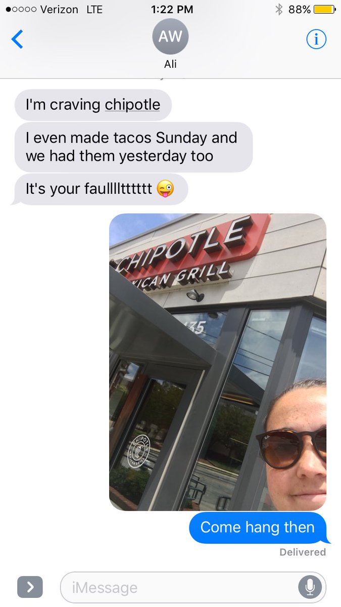 Mdizzlers's tweet image. Coincidence? I think not. #chipotleismylife #sorrynotsorry