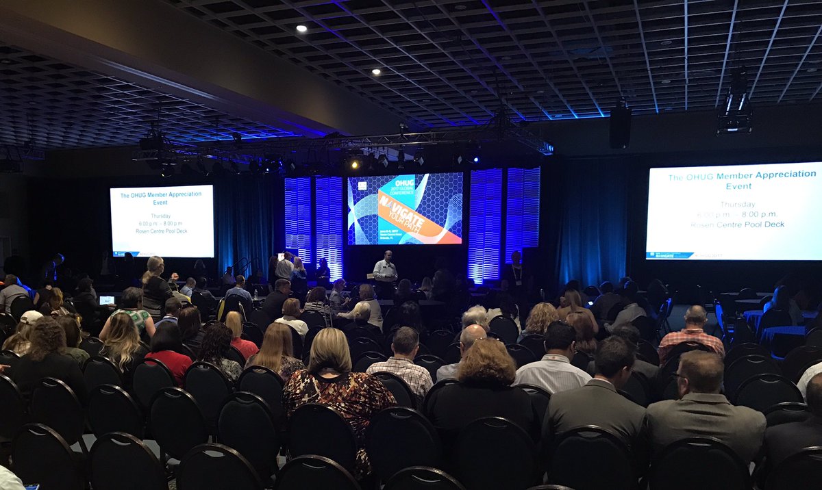 #OHUG2017 about to kick off <a href="/ApplaudSolution/">ApplaudSolution</a>