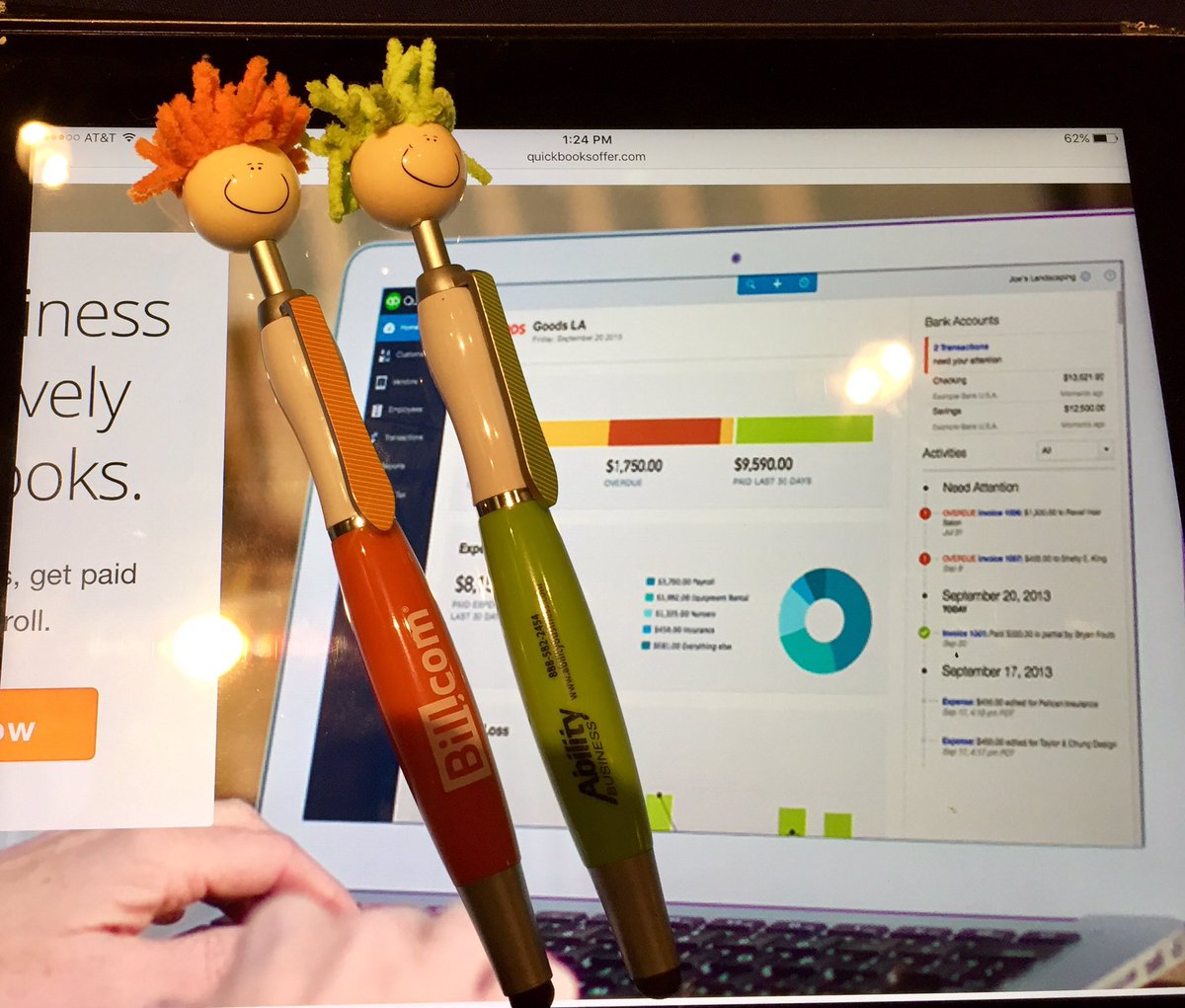 lisa_burnett_27's tweet photo. @billcom  &amp; @AbilityBusiness #SMB #solutions #QuickBooks #apps #partners #SolvingPainpoints https://t.co/UFZLbqDbdW