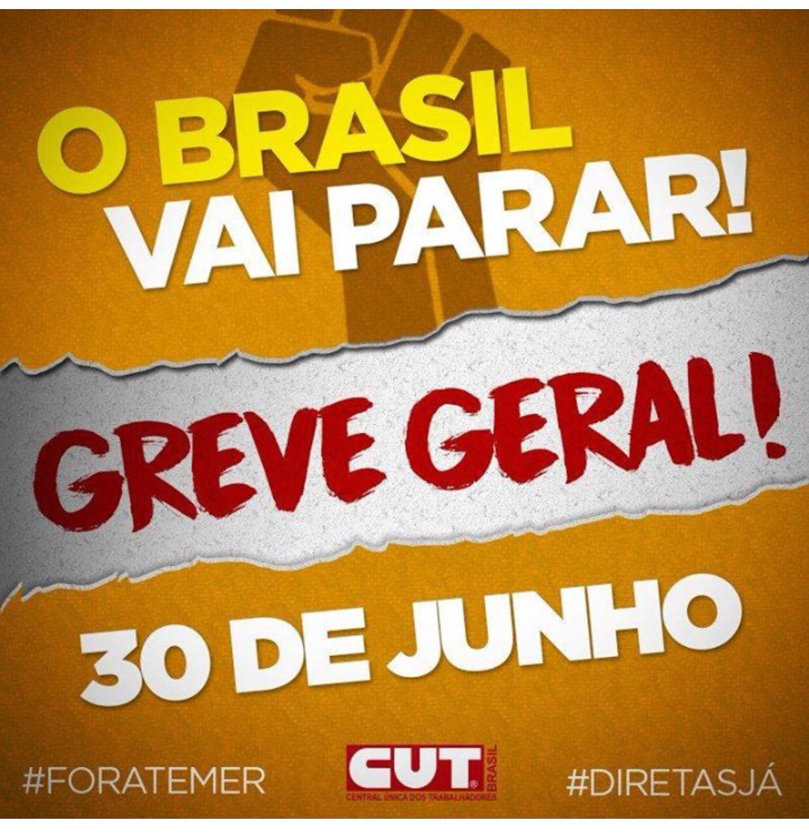 ddilma's tweet photo. Além de participar vamos também divulgar a greve geral para parar o Brasil https://t.co/EZGSGYpkcj