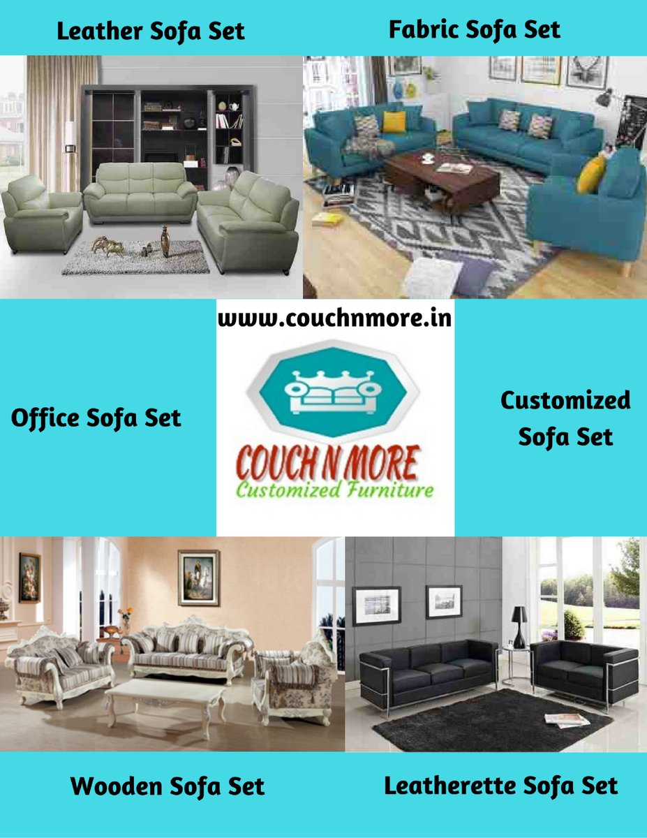 Couchnmore's tweet photo. #CouchNMore,#CustomizedSofa,#LivingRoomFurniture, #WoodenSofaSet, #FabricSofaSet, #ColorOptionsAvailable,#LeatheretteSofaSet,#LeatherSofaSet https://t.co/k5EggJXdiC