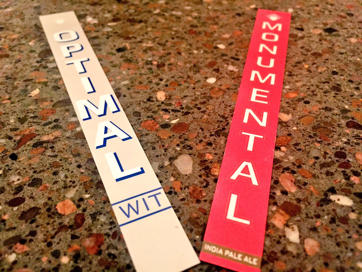 These two <a href="/PortCityBrew/">Port City Brewing Co</a> beers are pouring for the very first time ever in Edinburgh, from right bloody now! #exclusive