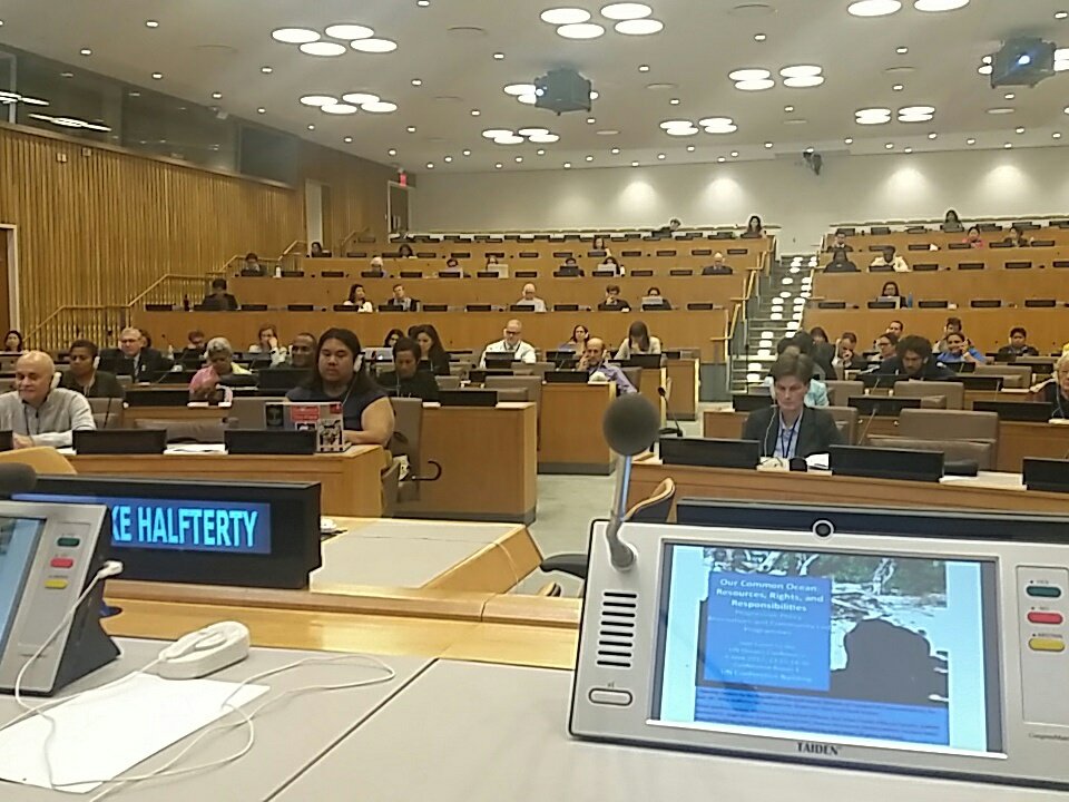 AlisiRabukawaqa's tweet photo. Didn't realize I would go first ๐จ done and done well I hope ๐#OurCommonOcean #UNOceanConference #SaveOurOcean https://t.co/WZgC3qbzw2