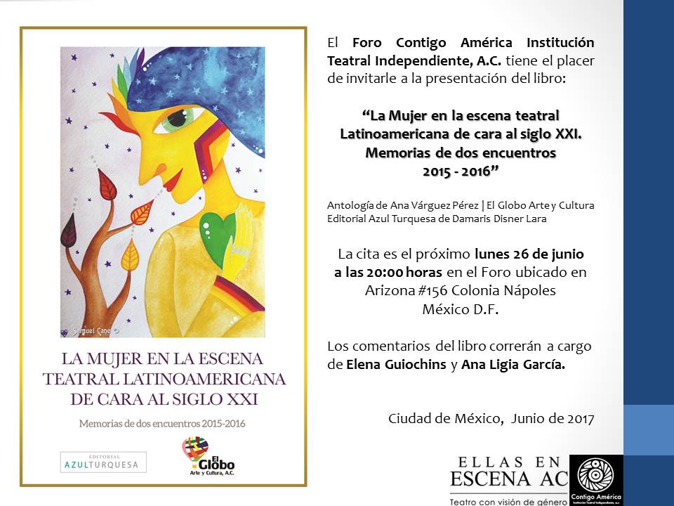 Vamos! Presentación de libro el 26.06.2017 <a href="/EllasenEscena/">EllasenEscena</a> <a href="/Galeria_Disner/">Damaris Disner</a> <a href="/AniVarguez/">Ani Várguez</a> <a href="/ItariMarta/">Itari Marta</a> @LucinaJimenez !