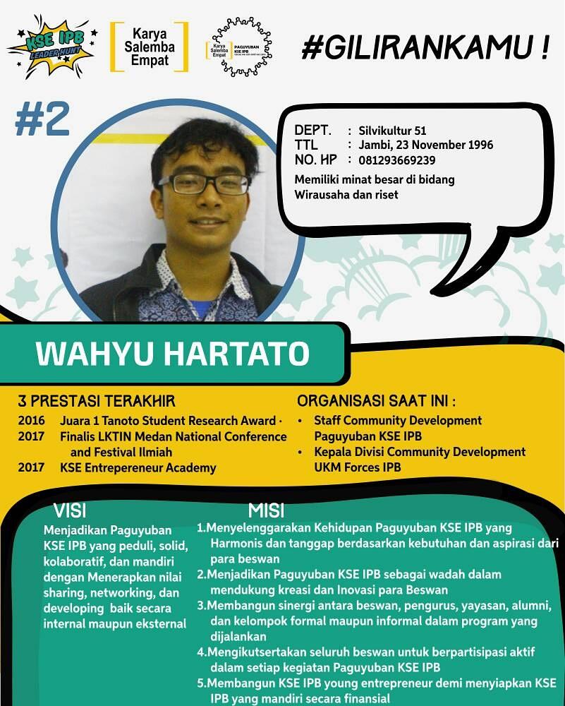 yuk kenali visi dan misi calon ketua paguyubanmu dan hadir pada hari sabtu, 10 juni 2017 pukul 10.30 di Rk pinus 2