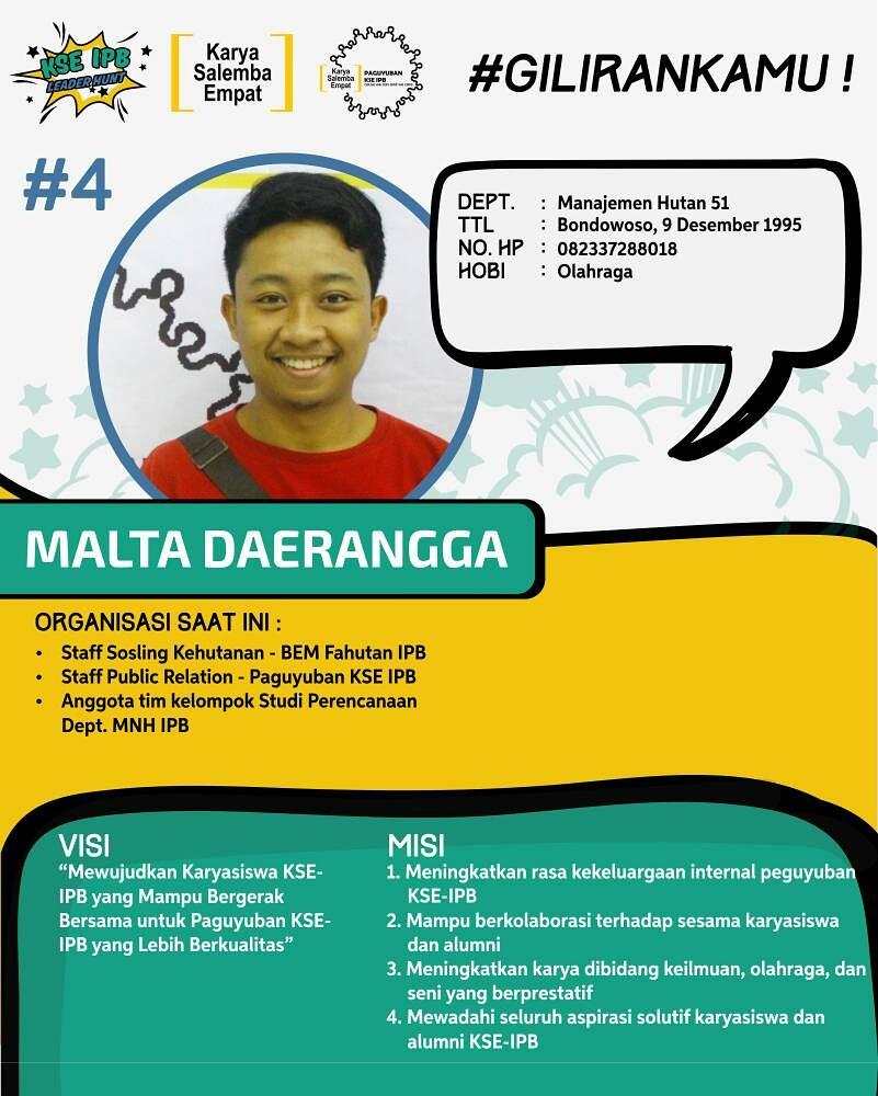 yuk kenali visi dan misi calon ketua paguyubanmu dan hadir pada hari sabtu, 10 juni 2017 pukul 10.30 di Rk pinus 2