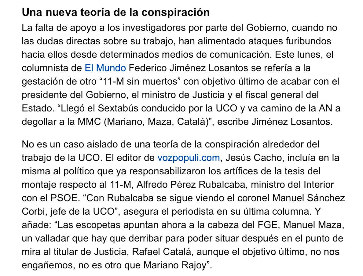 velveluaces's tweet photo. 3. #Ejecutivo su #instrumentalización #Justicia
#Torpedear desde #mediosafines a los #encargadosdevelarporlalegalidadylegitimidad
#EsPPañaEs https://t.co/AWUrjhJyHZ