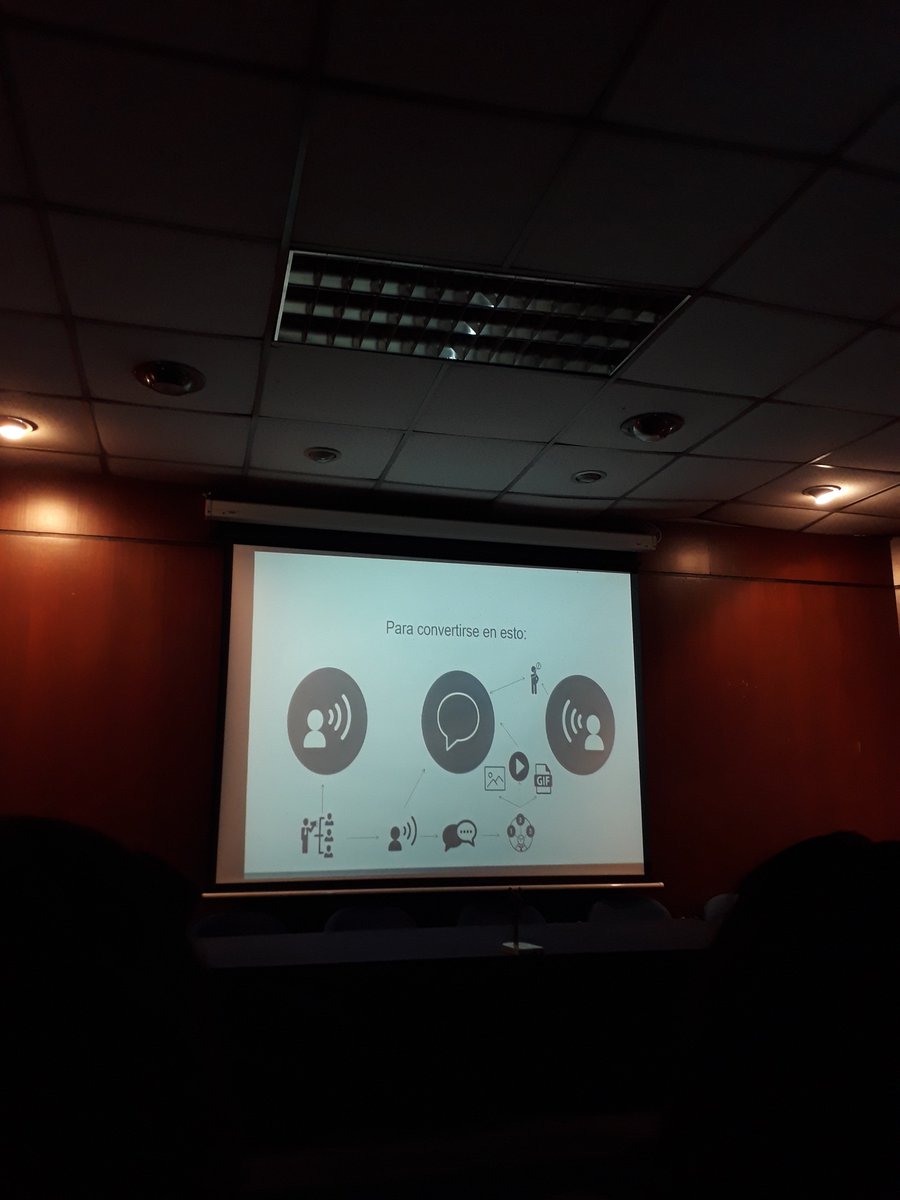 melgarciarobles's tweet photo. #comunicar2017 comunicar no es sólo #emisormensajereceptor @EsCom #MaríaPazMejía #20cleffa https://t.co/08L9T3rgMO