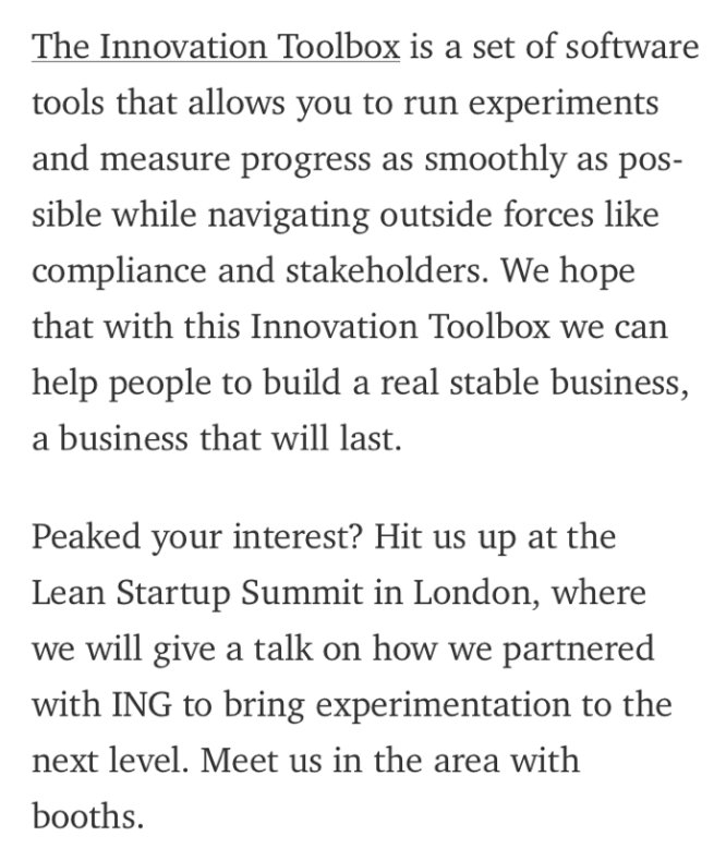 leanstartup's tweet photo. Our #leanstartupuk partner @firmhouse helps corporate innovators test ideas &amp; turn them into a healthy business: https://t.co/xi84HOszXj https://t.co/rvSdtojcuQ