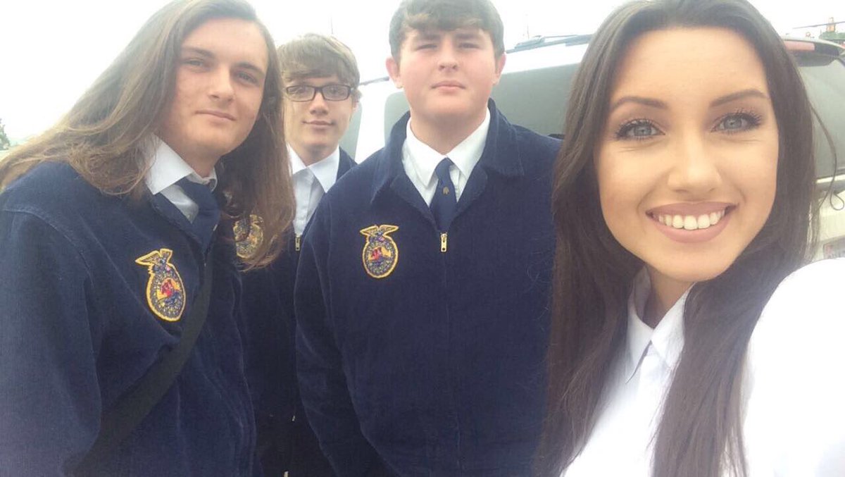 CallenAnese's tweet photo. Preliminaries today!!! Wish Us Luck!!!! #FFA #StringBand 💙💛 https://t.co/GN0nUZyiE7
