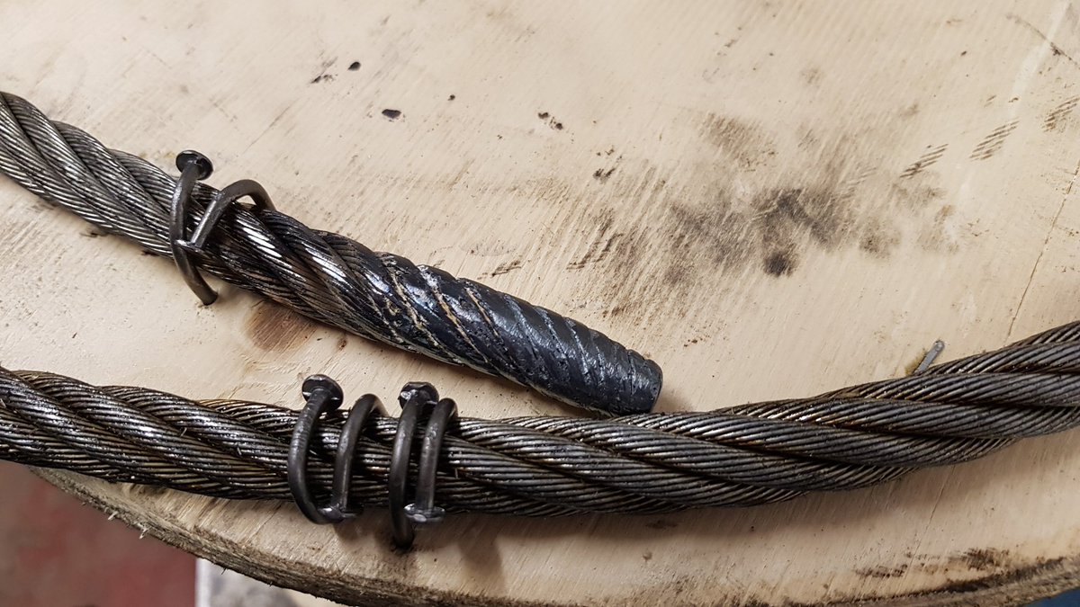 wirerope247's tweet photo. Fuse and tapered #wirerope perfect for keeping #winch rope neat and tidy on the barrel https://t.co/HtNl4s5PRb