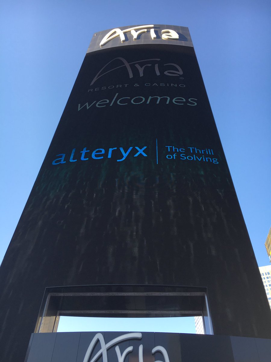 jesshansendk's tweet photo. Goodmorning #alteryx17 ! https://t.co/xpn370MSXt