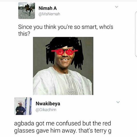 Don't be confused, this is <a href="/basket_mouth/">Basket Mouth</a> for sure! #tuesday #jokes