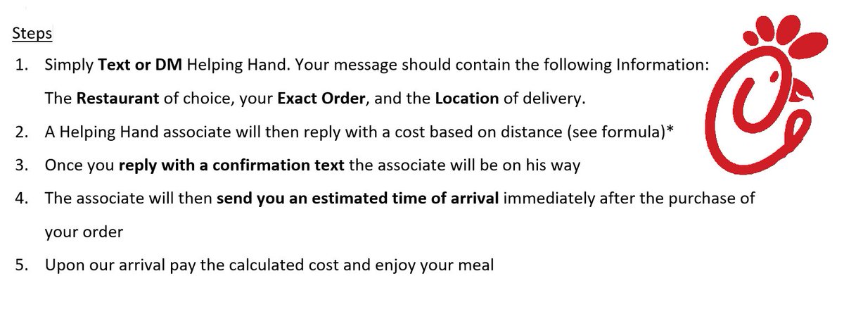 HelpingHand_WF's tweet photo. Helping Hand now offers the fastest and most affordable food delivery service in Wake Forest🍔🍟Anytime, Anyplace, Anywhere we deliver there🌮🍗 https://t.co/JeJyzlyzm5