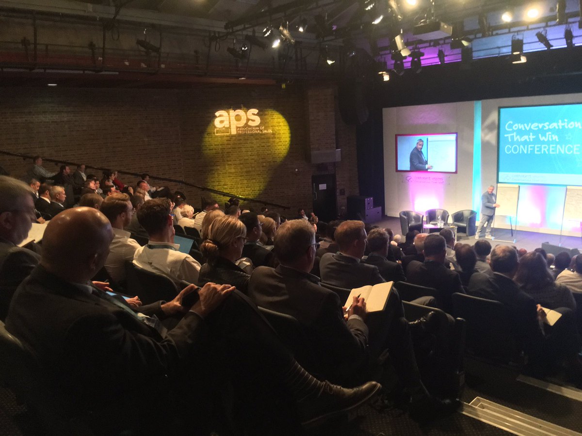 Interesting APS conference with Corporate Visions: Conversations that win #sales