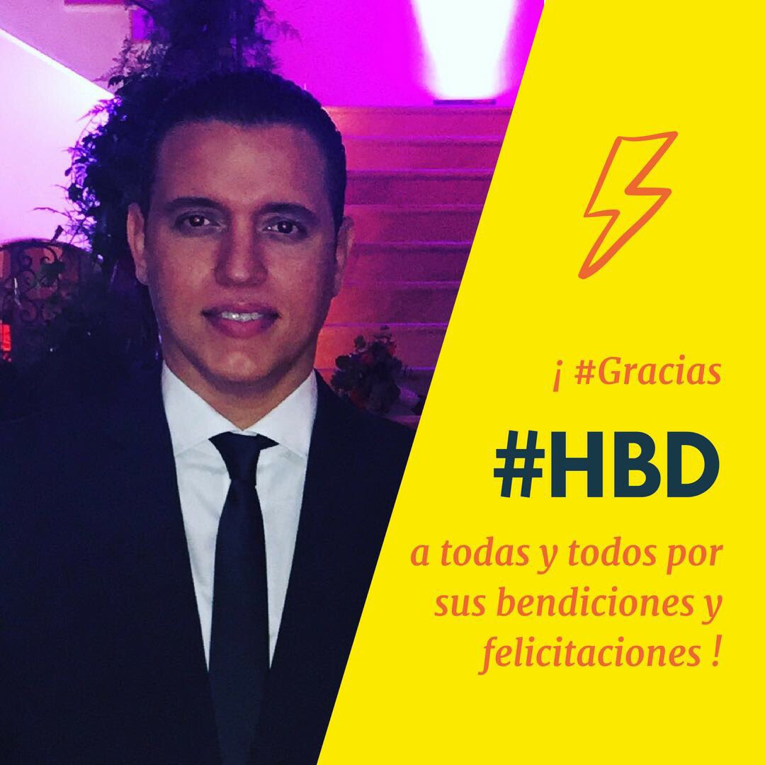 AlanGenao's tweet photo. #HBD to me!!! #Gracias a #everybody por todos sus buenos deseos!! Gracias por tanto /// #Happy #VeryHappy https://t.co/H1wrM6B8g4