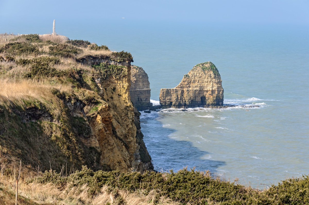 CPEGround's tweet photo. On #DDay 73 years ago, Rangers of the 2nd Ranger Battalion
scaled Pointe du Hoc. We owe a lot to the #GreatestGeneration. https://t.co/BNyrPf3Aj7
