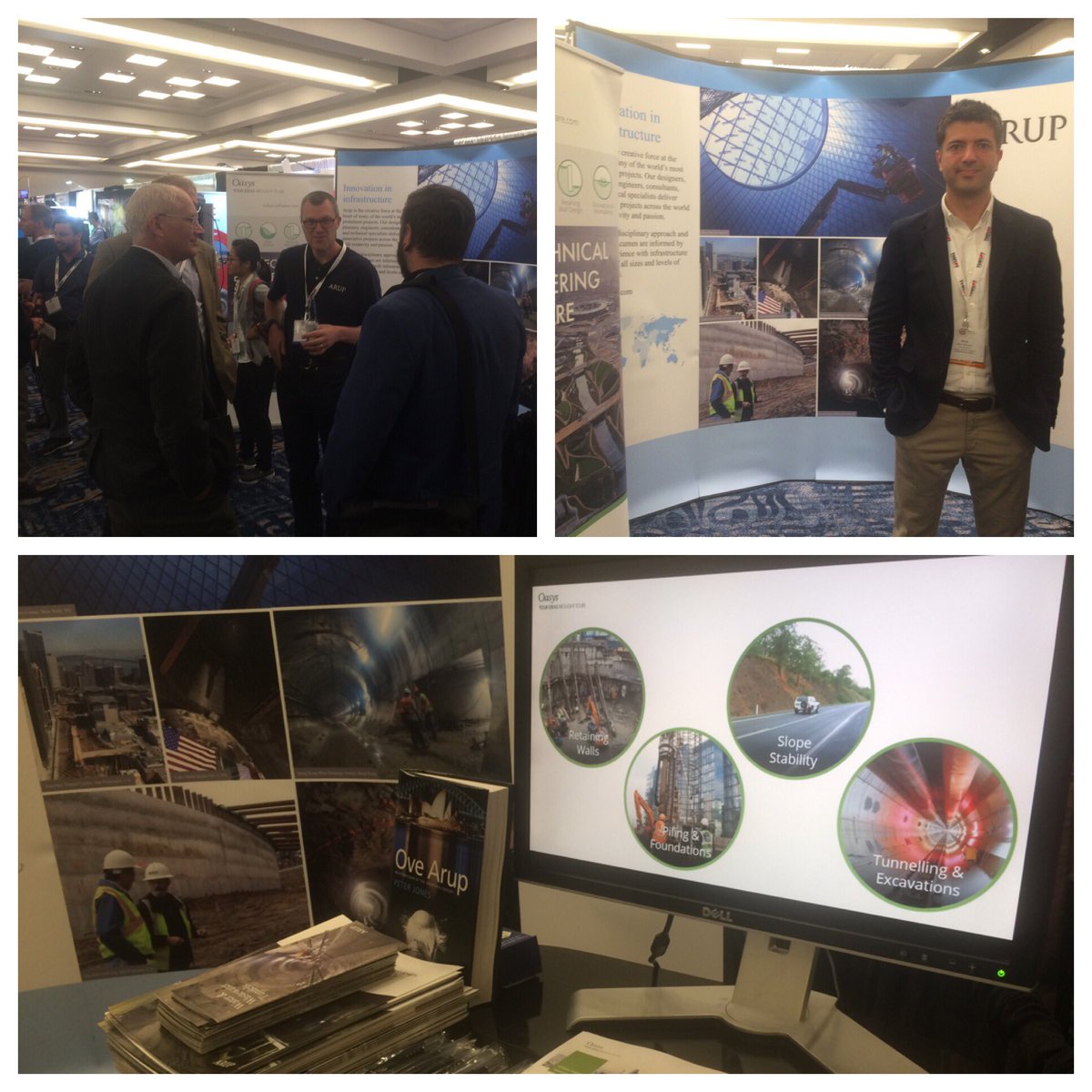 NickNiknam's tweet photo. @Oasys_Software &amp; @ArupGroup together at #RETC2017. Visit us at booth 316 to hear about our consulting services and software technologies. https://t.co/ftLQJMwzz5