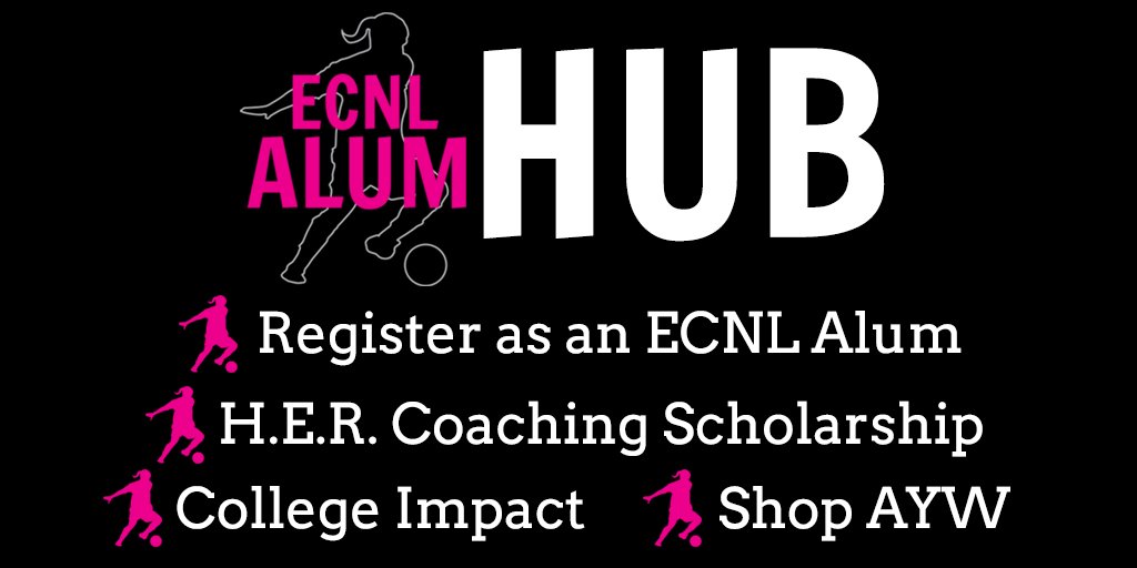 ECNL Girls on Twitter "CALLING ALL proudECNLalum 🗣 We just launched