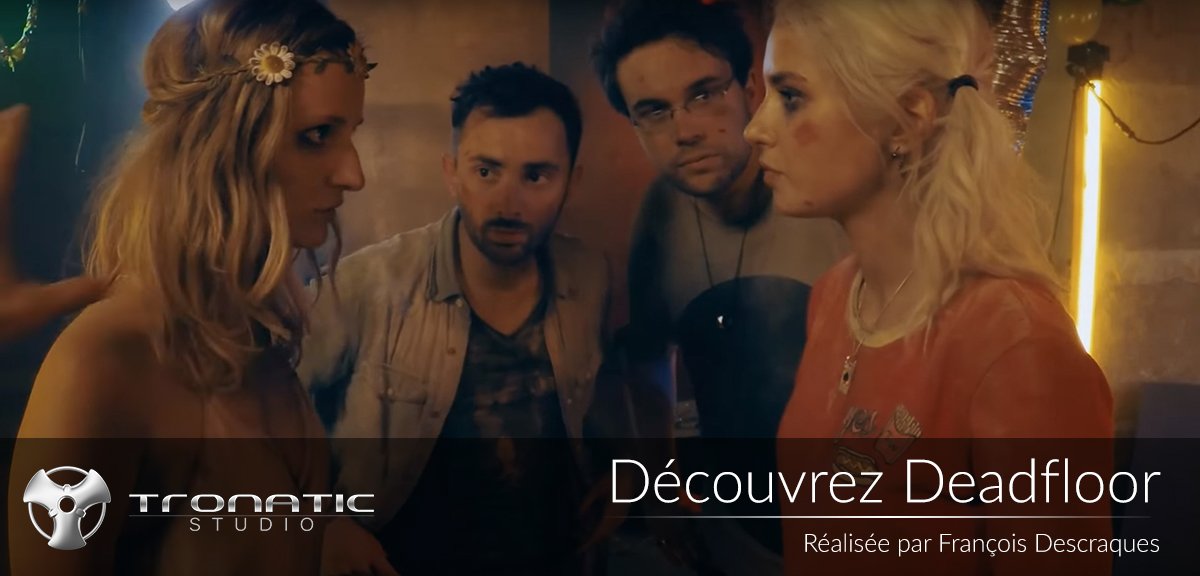 TronaticStudio's tweet photo. Vous aimez les #webseries de @F_Descraques ? 😉
Découvrez notre collaboration #VFX sur #Deadfloor ! 🎬
▶️ https://t.co/K7clZIaNKb https://t.co/yPru6Rce7R
