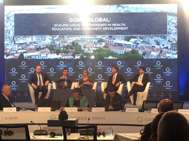 Thank you <a href="/ConcordiaSummit/">Concordia</a> and <a href="/nml777/">Nick Logothetis</a> for inviting me and <a href="/KaminisG/">Georgios Kaminis</a> to talk about the impact of the Athens Partnership and P3s in Athens