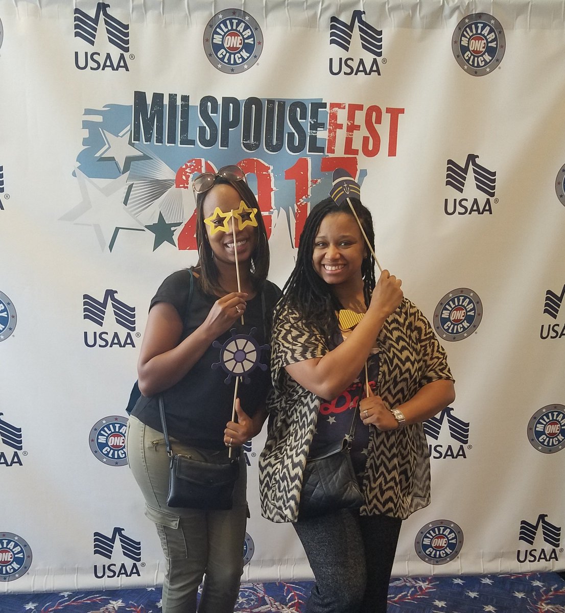 BestUNeverHad00's tweet photo. @military1click @USAA what a great event already!!! #milspousefest2017 https://t.co/dFXceLN0kC