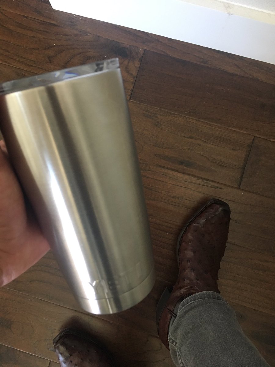 KrystianGTEX's tweet photo. Can I say I'm a Texan yet? #yeti #lucchese #stillcanadian https://t.co/VBbJX0tblj