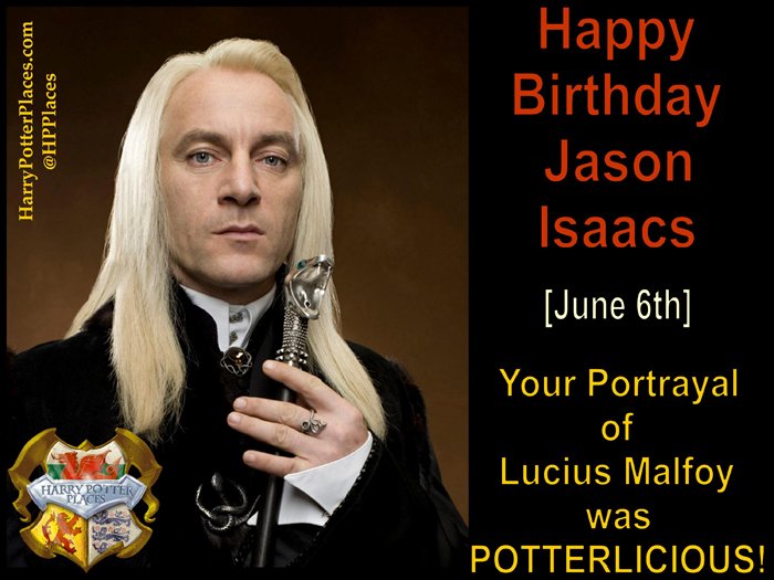 Happy Birthday to Jason Isaacs! 