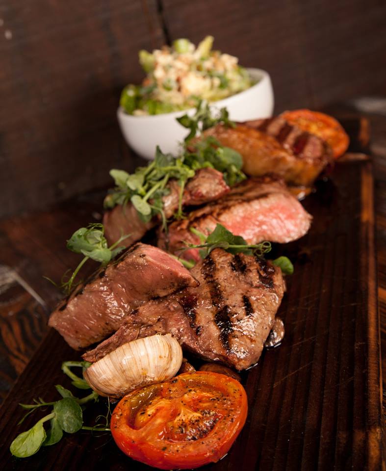 Beef &amp; Co. The perfect harmony of prime beef and fresh salad. Perfect for a balmy Summer's eve!