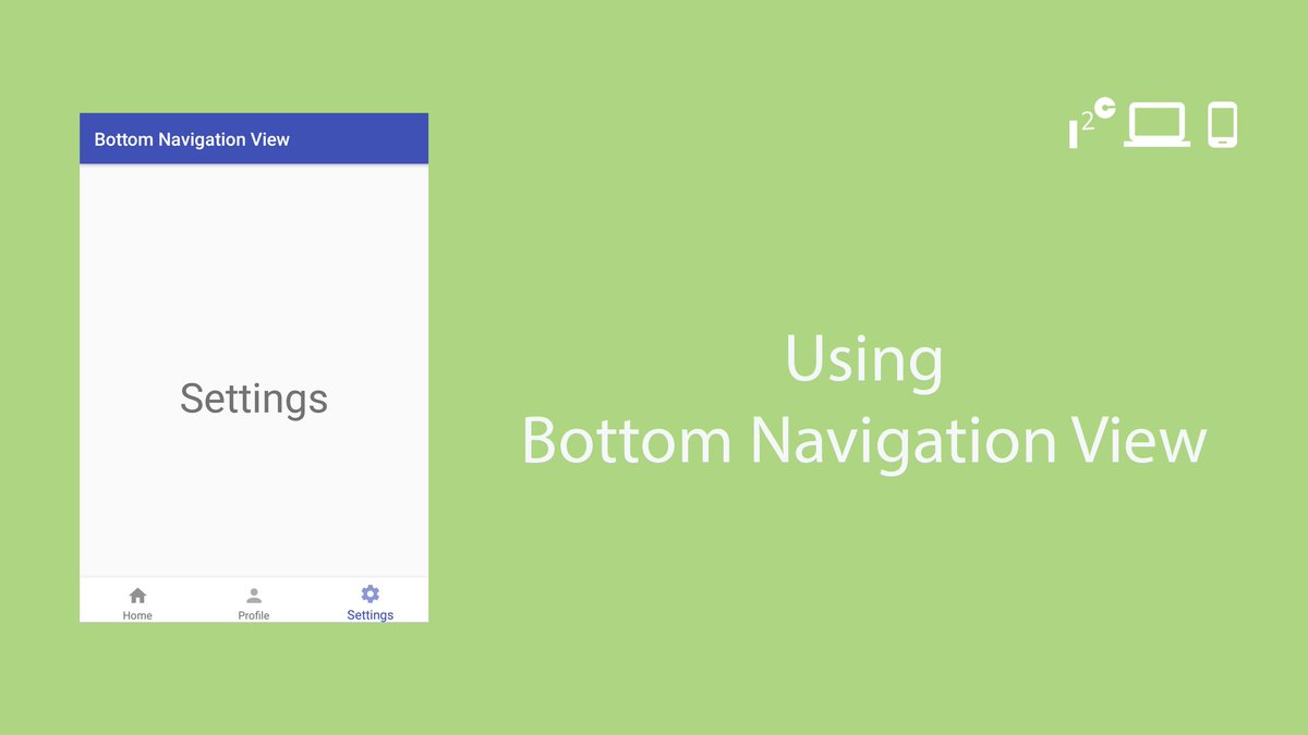 Learn2Crack's tweet image. Android using BottomNavigationView #Android #AndroidDev
bit.ly/2rI463e