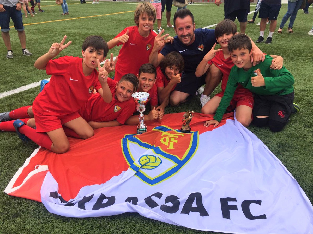 TerrassaFC's tweet photo. El Benjamí B del @TerrassaFC es proclama CAMPIÓ del torneig de #Planadeu. ENHORABONA, EQUIPÀS! 😃 #futbolbase #Terrassa https://t.co/M0Z3jk05jo