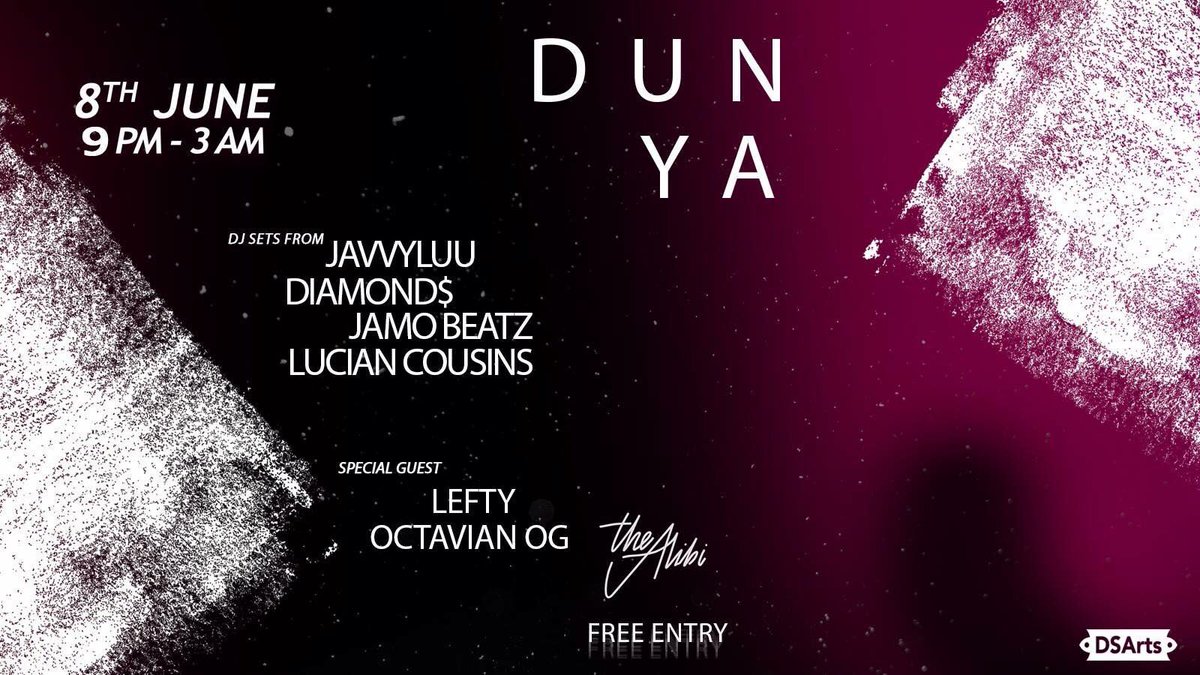DSArts_'s tweet photo. DUN YA at @thealibilondon

@jamo_beatz 
@joshreloaded 
@javvyluu 
@luciancousins
Special Guest on a cypher thing
@whereslefty 
@Octavian_OG https://t.co/tD8pSL70oW